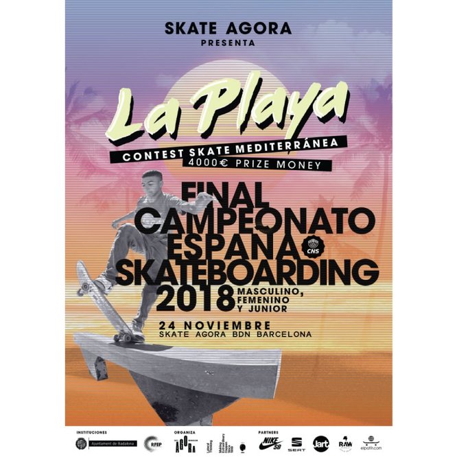 Badalona serà escenari aquest dissabte de la final del Campionat d’Espanya d’‘street skateboarding’