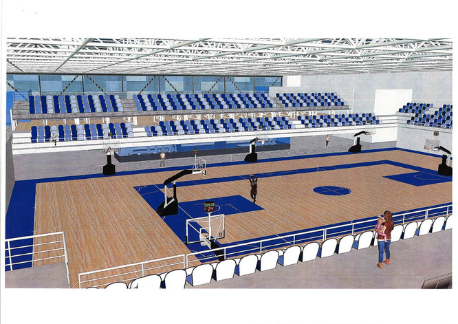 L’Ajuntament de Badalona presenta el projecte d’un nou pavelló poliesportiu polivalent al barri Manresà