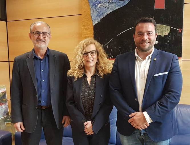 Reunió dels alcaldes dels municipis de Badalona, Mollet i Sant Fost de Campsentelles afectats pel traçat de la carretera B-500