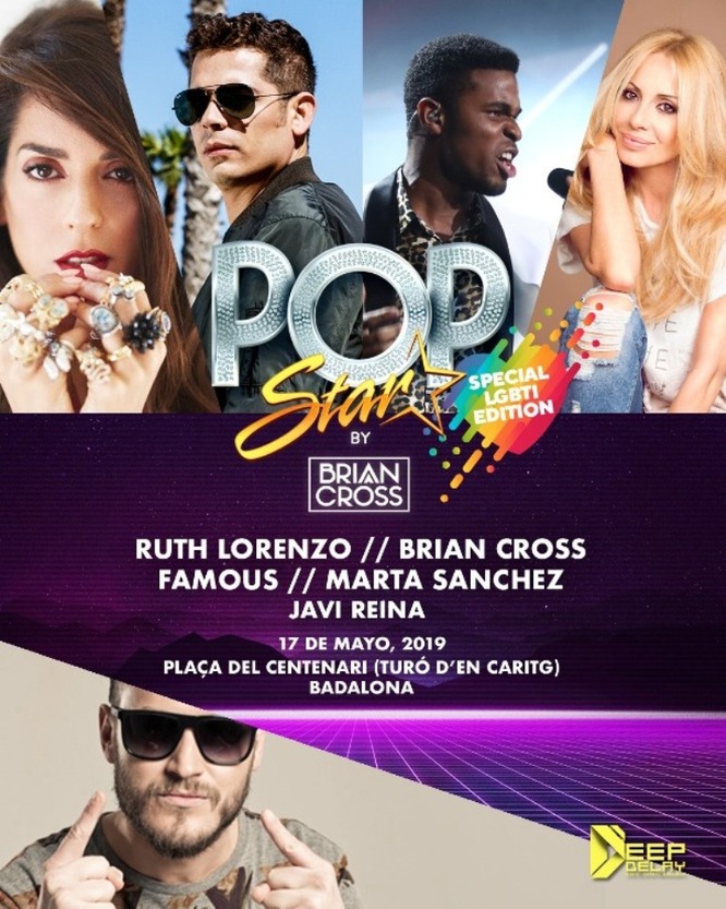 Marta Sánchez, Ruth Lorenzo i Famous protagonistes del concert del 17 de maig per celebrar el Dia Mundial contra l’Homofòbia
