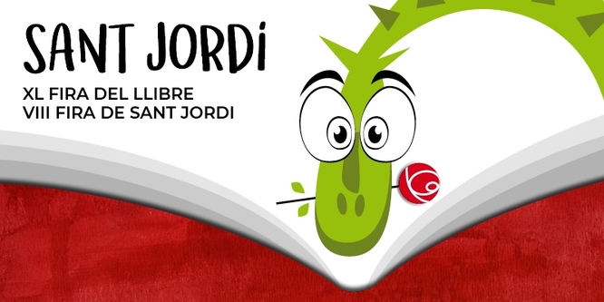 Celebració de la Diada de Sant Jordi 2019 a Badalona