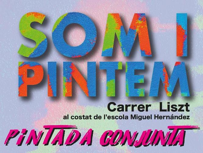 Divendres es farà l’activitat del projecte “Som i Pintem” de Badalona que es va haver d’anul·lar per la pluja a principis de mes