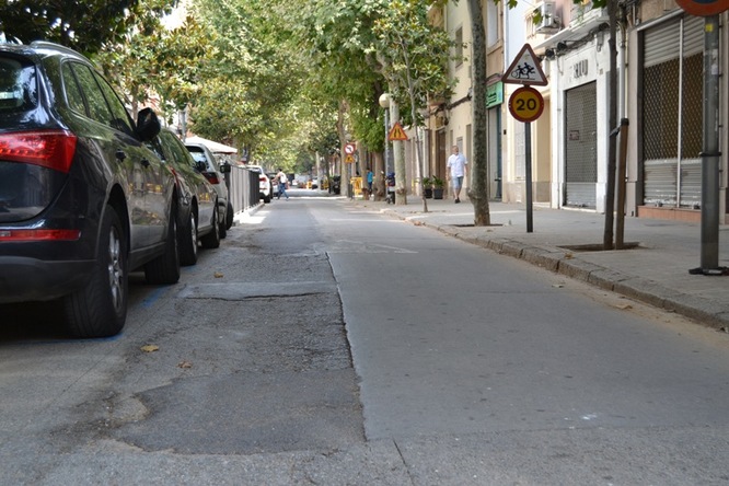 Badalona destina prop d’1,2 milions d’euros en obres de millora de l’asfaltat i el clavegueram