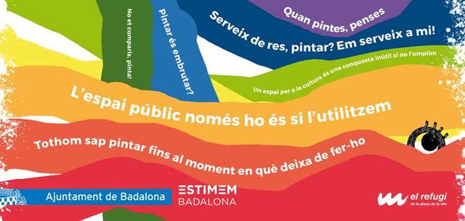 La sala El Refugi de Badalona acull “1 Taller (de pintura) + exposició”
