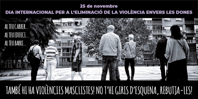Badalona inicia aquest divendres els actes amb motiu del Dia Internacional per a l’Eliminació de la Violència envers les Dones