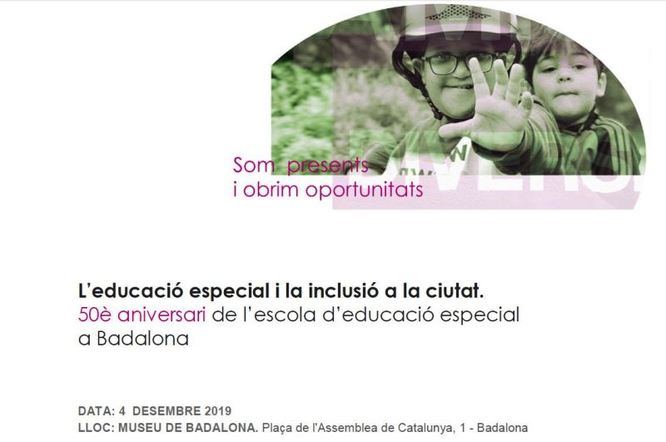 50è aniversari de l’escola d’educació especial a Badalona