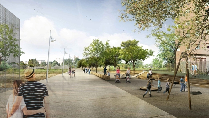 Avui s’inicien les obres del camí del parc del G-4 de Badalona