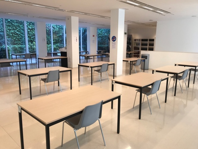 Reobre la sala d’estudis del Centre Cultural El Carme adoptant les mesures de prevenció sanitàries