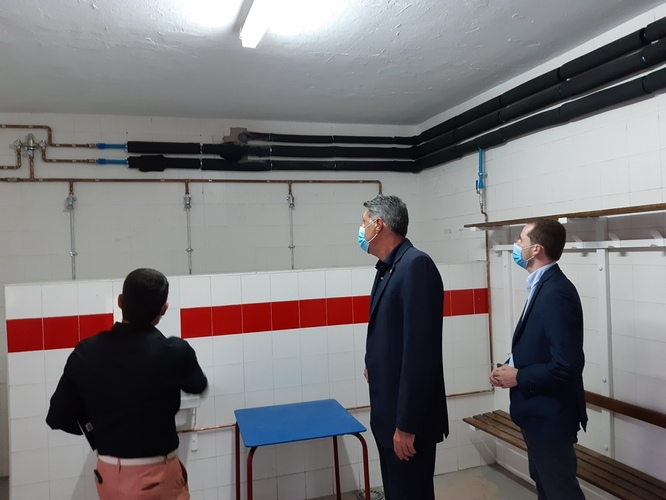 Finalitzen les obres per a la prevenció de la legionel·la en les instal·lacions de quatre camps de futbol municipals de Badalona