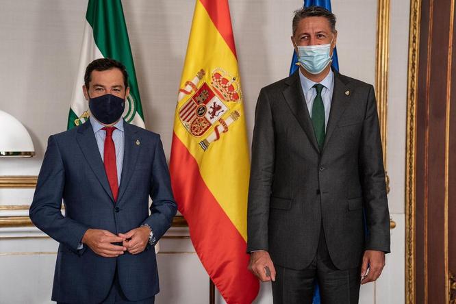 L'Ajuntament de Badalona i la Junta d’Andalusia fomentaran activitats que difonguin la cultura andalusa
