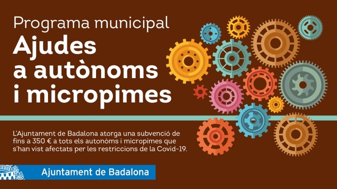 Des d’avui ja es poden sol·licitar els ajuts econòmics per a autònoms i micropimes afectades pel COVID-19 que es podran demanar fins al 31 de desembre de 2020