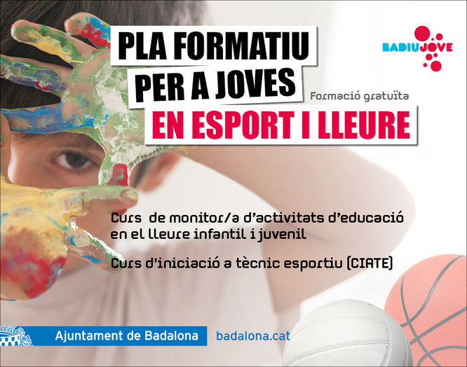 L’Ajuntament de Badalona posa en marxa un Pla formatiu per a joves en esport i lleure