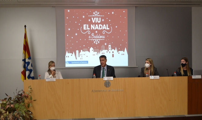 Badalona viurà un Nadal amb la ciutat més il·luminada que mai