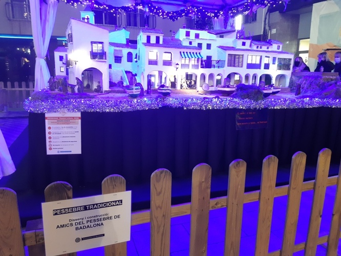 El Pessebre de la plaça de la Vila i la 22a Mostra de Pessebres a la sala El Refugi ja estan oberts al públic