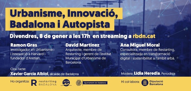 El BCIN acull aquest divendres 8 de gener un debat sobre el futur de C-31 i les potencialitats de Badalona amb la transformació urbana de l’autopista
