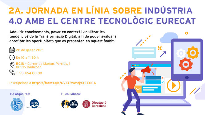 2a jornada en línia sobre Indústria 4.0 de Badalona