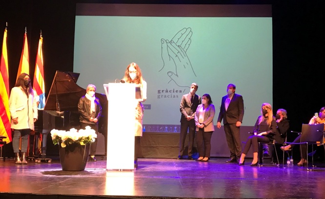 Badalona ret homenatge a tots els treballadors i les treballadores essencials que han estat en primera línia en la lluita contra la COVID-19