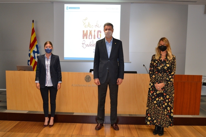 Les Festes de Maig 2021 començaran divendres 7 de maig amb la lectura del pregó a càrrec de les jugadores del primer equip de futbol del Club Esportiu Seagull de Badalona