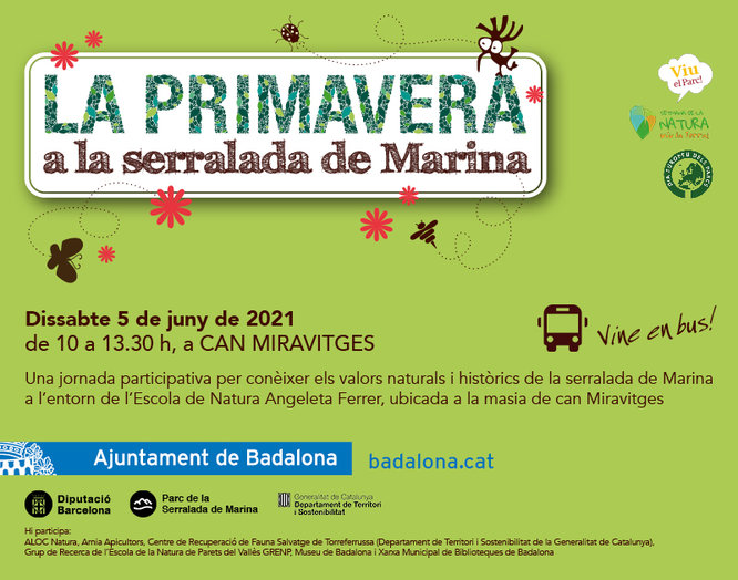 L’entorn de la masia de Can Miravitges acollirà el dissabte 5 de juny la cinquena edició de La primavera a la serralada de Marina