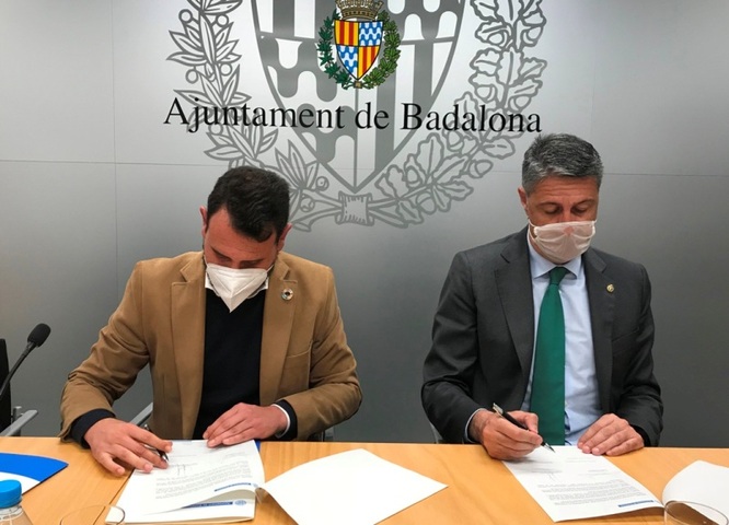 El Govern municipal, el Grup municipal socialista, l’Associació de Marxants de Badalona i el grup de restauradors Forquilla Badalona han signat un protocol d’acords per ajudar a pal·liar els efectes econòmics de la Covid-19
