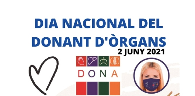 Badalona s’afegeix aquest dimecres 2 de juny a la celebració del Dia del Donant d’Òrgans i Teixits