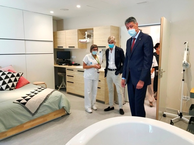 L’hospital Germans Trias i Pujol de Badalona posa en marxa un espai pioner dedicat a l’atenció del part natural