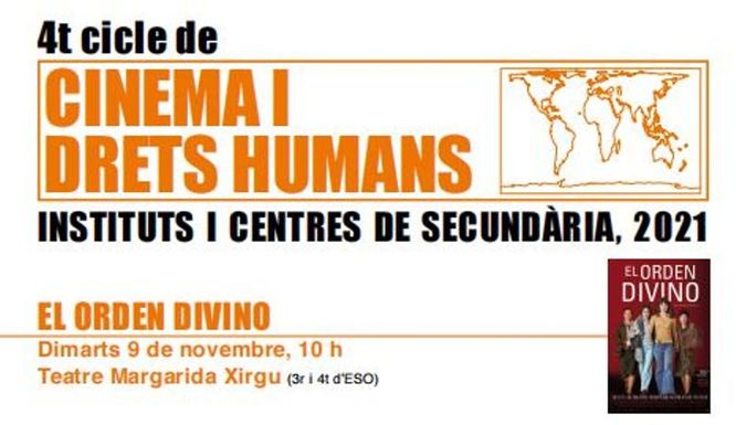 Aquest mes de novembre es posa en marxa el quart cicle de Cinema i Drets Humans per a centres de secundària de Badalona