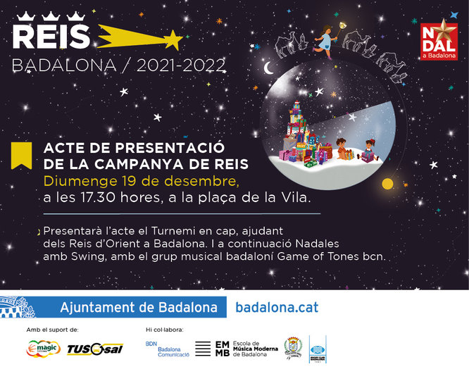 La plaça de la Vila acull aquest diumenge la presentació de la campanya de Reis