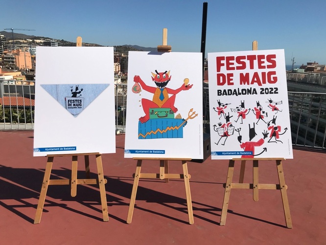 Un dimoni cobdiciós per la pujada del preu de la llum ha estat l’escollit per cremar-lo durant les Festes de Maig 2022