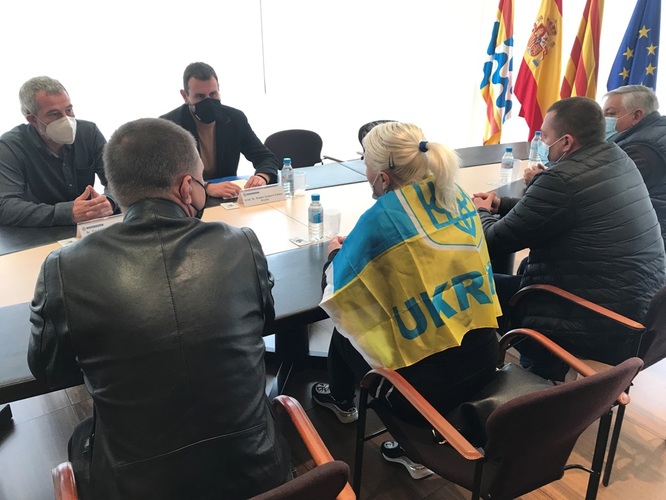 L’Ajuntament de Badalona instal·la aquest cap de setmana un punt de recollida d’ajut humanitari per a Ucraïna
