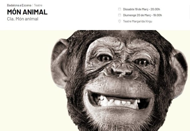 El programa “Badalona a escena” porta al Teatre Margarida Xirgu la companyia badalonina Món animal amb motiu dels seus 10 (+1) anys de trajectòria
