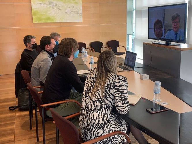 El Ministeri per a la Transició Ecològica i el Repte Demogràfic es compromet a retirar les restes d’antigues edificacions que han quedat al descobert a les platges del Cristall i del Pont d’en Botifarreta