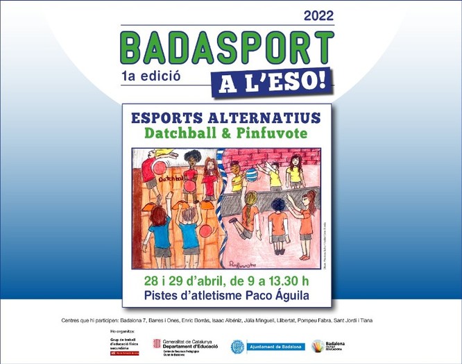 820 alumnes participaran en la primera edició del Badasport a l’ESO