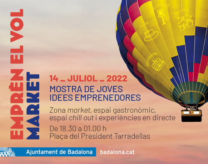 Badalona acull aquest dijous la jornada Emprèn el vol market - Mostra de joves idees emprenedores