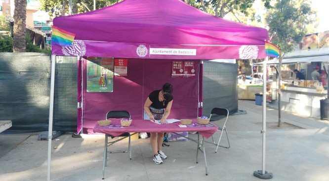 Badalona comptarà amb servei de Punt Lila durant les nits de la Festa Major d’aquest cap de setmana