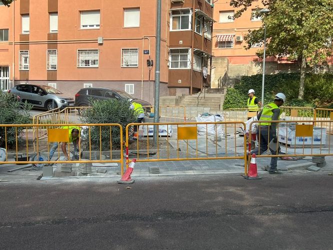 Els barris de Bufalà, Morera, Pomar i Montigalà disposen d’11 nous passos de vianants