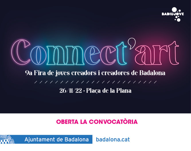 Oberta fins al 7 de novembre la convocatòria per participar en el Connect’Art 2022