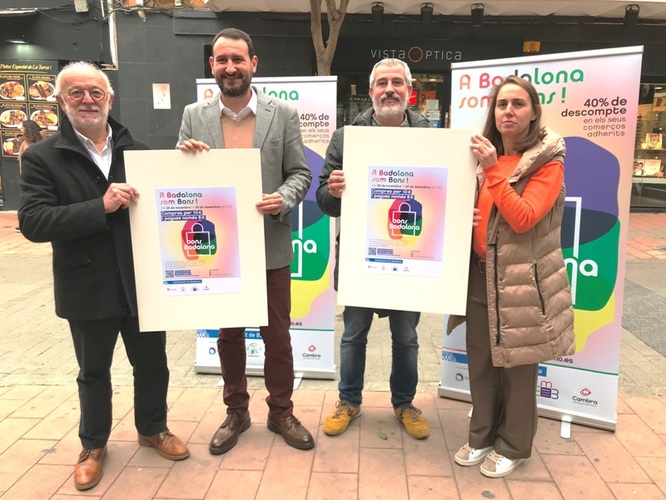 La iniciativa “A Badalona som Bons!” injectarà al comerç local 377.500 euros