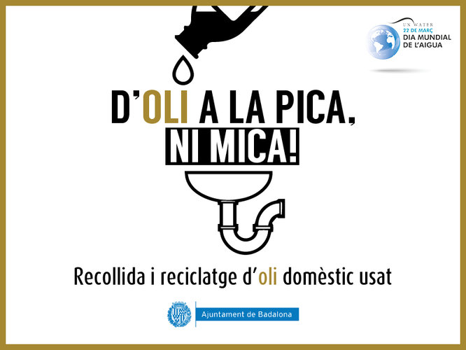 L’Ajuntament de Badalona reactiva la campanya “D’oli a la pica, ni mica!” amb la incorporació de nous establiments repartits per tots els districtes de la ciutat