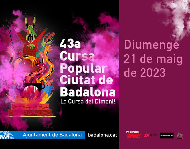 Obert el període d’inscripció per participar en la 43a Cursa Popular Ciutat de Badalona