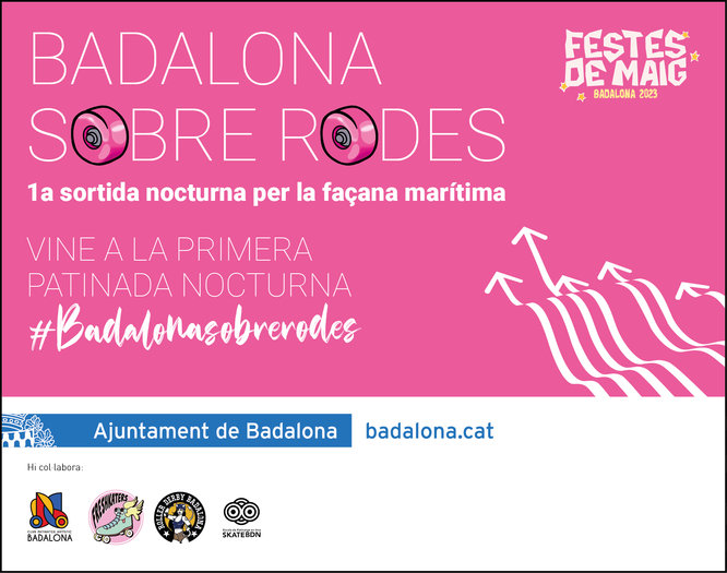 Canvi de data de la Patinada popular nocturna pel front Marítim de Badalona