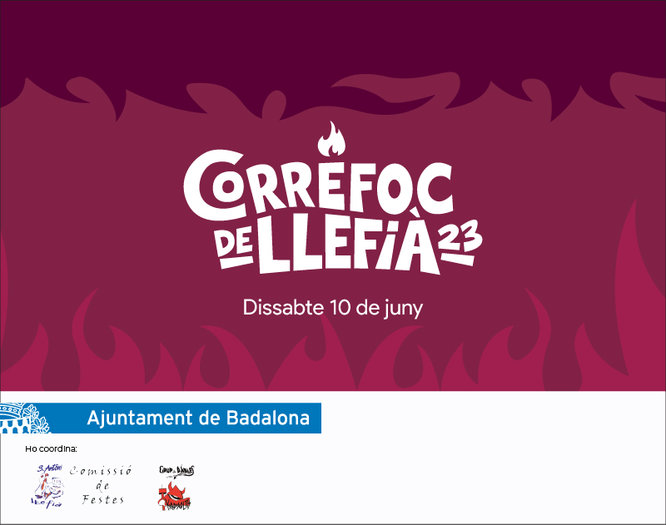 Dissabte 10 de juny es celebra el XXXVI Correfoc de Llefià