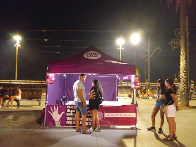 Badalona disposarà de servei de Punt Lila durant la Festa Major
