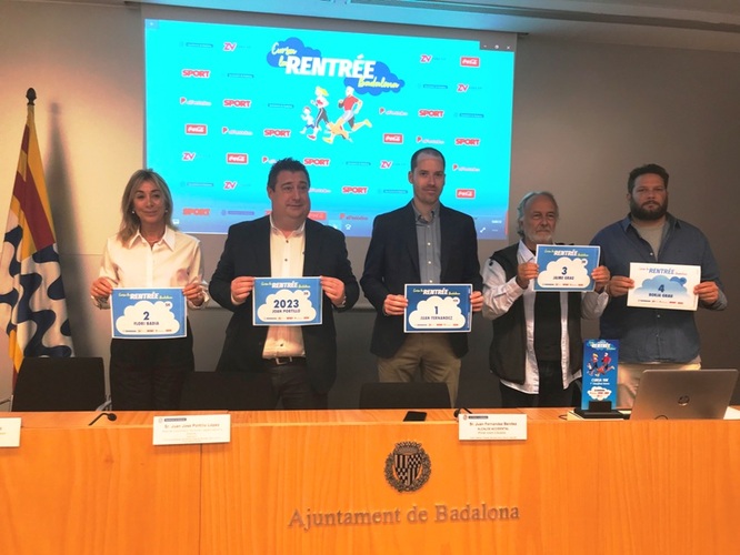 Badalona acull la cursa La Rentrée que es correrà aquest diumenge 24 de setembre